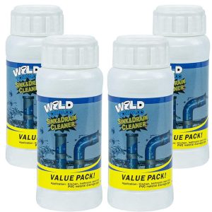 Power Drain Pro Powerful Pipe Dredging Agent & Drain Cleaner  Fast Clog Remover for Kitchen, Bathroom, Toilet & Sink